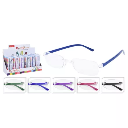 Olvasószemüveg – választható dioptriák és színek (ÚJ)