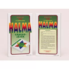 Halma társasjáték 2-3 játékos részére - ÚJ
