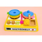 Gáztűzhely játék szett - ÚJ