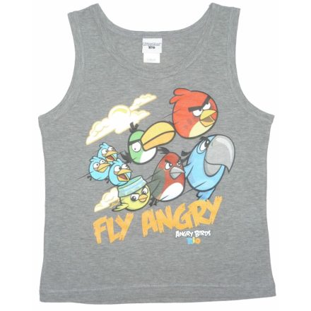 104-es szürke ujjatlan póló - Angry Birds - ÚJ