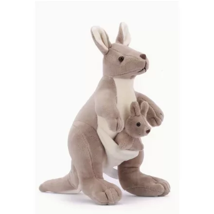 Kenguru kicsinyével, plüss figurák - ÚJ