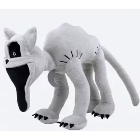   Nagyszájú szürke plüss macska, cica figura, nagy méretű - Nightmare Cat - CatNap - Poppy Playtime - ÚJ 