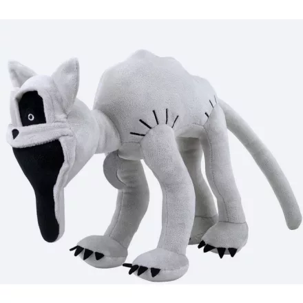 Nagyszájú szürke plüss macska, cica figura, nagy méretű - Nightmare Cat - CatNap - Poppy Playtime - ÚJ 