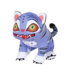   KPop Demon Hunters lila plüss macska, cica figura - K-POP - ÚJ