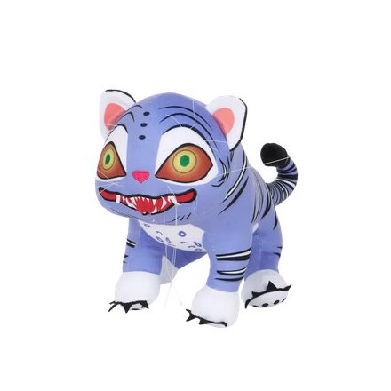 KPop Demon Hunters lila plüss macska, cica figura - K-POP - ÚJ