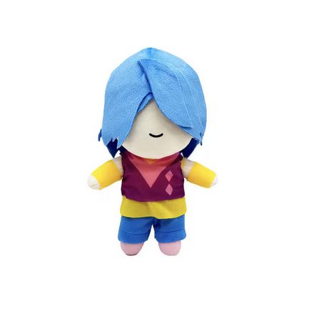 KPop Demon Hunters kék hajú plüss figura - K-POP - ÚJ