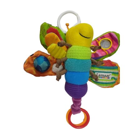 25 cm-es felakasztható csörgős lepke, pillangó - Lamaze