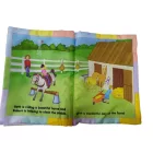 Angol nyelvű farmos textil könyv