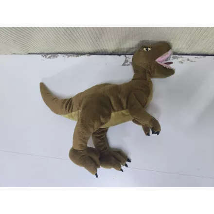 Khaki plüss dínó, dinoszaurusz