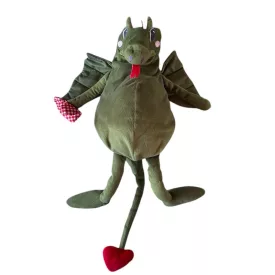 Plüss sárkány figura, kb 60 cm - Ikea