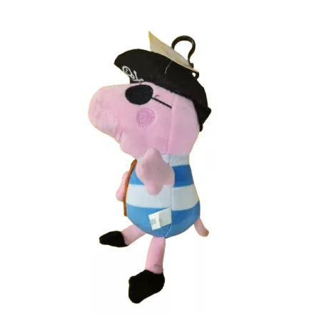 15 cm-es plüss kalóz George - Peppa Pig - ÚJ