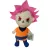 Pink hajú plüss figura, God Son Goku, 27 cm-es - Dragon Balls - ÚJ