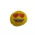 10 cm-es sárga Smiley plüss figura