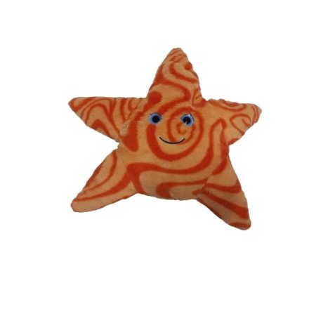 40 cm-es narancssárga plüss csillag