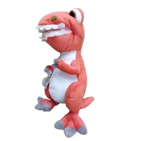 43 cm-es piros plüss dínó, dinoszaurusz - ÚJ