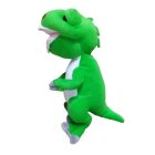 43 cm-es zöld plüss dínó, dinoszaurusz - ÚJ