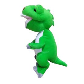 43 cm-es zöld plüss dínó, dinoszaurusz - ÚJ