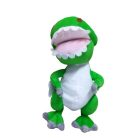 43 cm-es zöld plüss dínó, dinoszaurusz - ÚJ