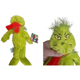 Grincs plüss figura, 33 cm - Grinch - ÚJ