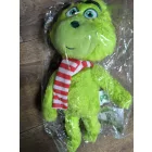 Grincs plüss figura, sálas - Grinch - ÚJ