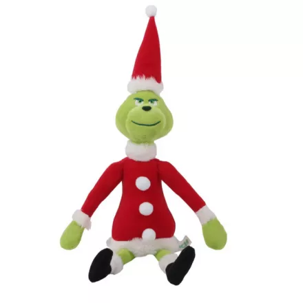 Grincs plüss figura, sapkás - The Grinch - ÚJ