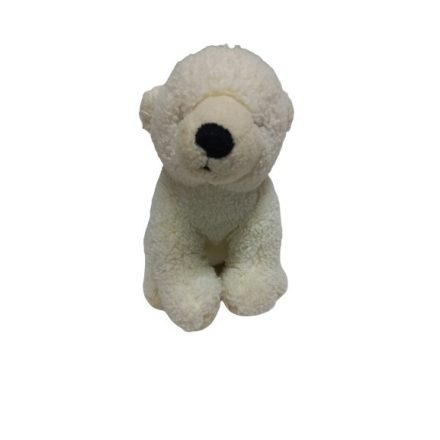 20 cm-es jegesmedve plüss figura