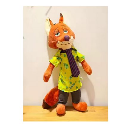 Zootopia plüss róka - Nick Wilde - Zootropolis - ÚJ