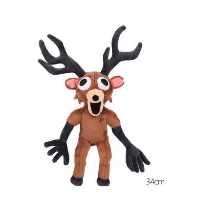 34 cm-es szarvas, őz plüss figura - 99 Nights in The Forest - Roblox - ÚJ