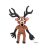34 cm-es szarvas, őz plüss figura - 99 Nights in The Forest - Roblox - ÚJ