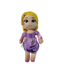   21 cm-es lila ruhás Anna baba, plüss figura - Frozen - Jégvarázs