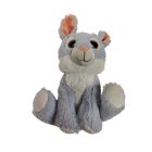 36 cm-es kék plüss állatka (nyuszi vagy cica) figura