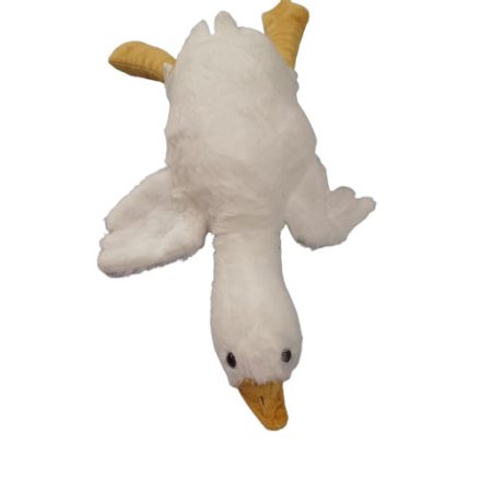 48 cm-es fehér liba, lúd plüss figura - ÚJ