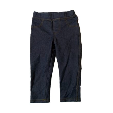 86-os farmer hatású kék leggings jellegű nadrág