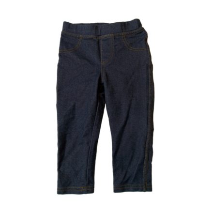 86-os farmer hatású kék leggings jellegű nadrág