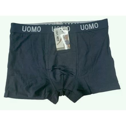 Férfi 3XL-es sötétszürke boxer, alsónadrág - Uomo - ÚJ