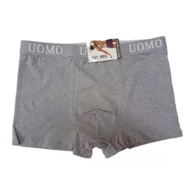   Férfi 3XL-es világosszürke boxer, alsónadrág - Uomo - ÚJ