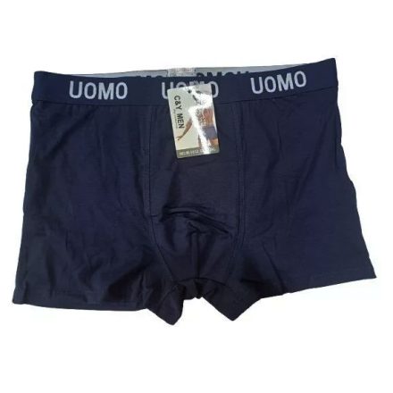 Férfi L-es sötétkék boxer, alsónadrág - Uomo - ÚJ