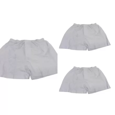 Férfi XL-es fehér boxer, alsónadrág, 3 db egyben - Lordan  - ÚJ