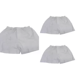   Férfi M-es fehér boxer, alsónadrág, 3 db egyben - Lordan  - ÚJ