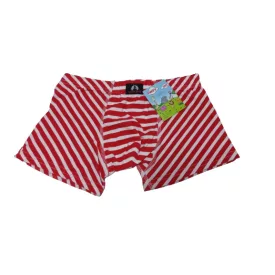 10-12 évesre piros csíkos boxer, alsónadrág - ÚJ