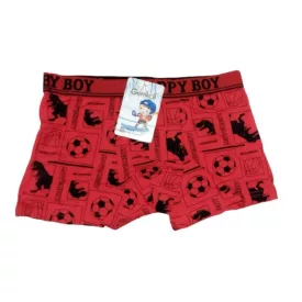 8-10 évesre piros focis-dínós boxer, alsónadrág - ÚJ