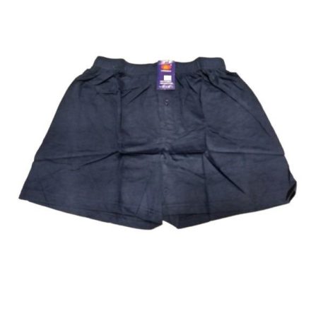 Férfi 6XL-es szürkéskék gombos boxer, alsónadrág - Lordan  - ÚJ