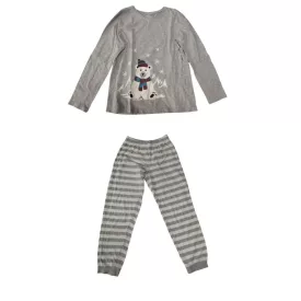 152-158-as szürke macis lány pizsama - Bonprix - BPC