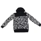 Férfi XS-es fekete feliratos pulóver - Black Squad