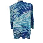 Női M-es kék mintás vékony kardigán - Chico's