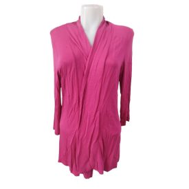 Női M-es pink vékony pamut kardigán - Bonita