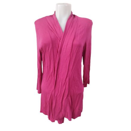 Női M-es pink vékony pamut kardigán - Bonita