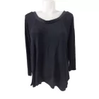 Női L-es fehér vékonyabb kötött jellegű pulóver 