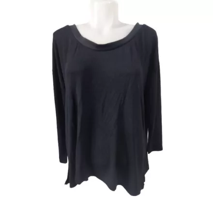 Női L-es fehér vékonyabb kötött jellegű pulóver 