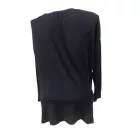 Női L-es fehér vékonyabb kötött jellegű pulóver 